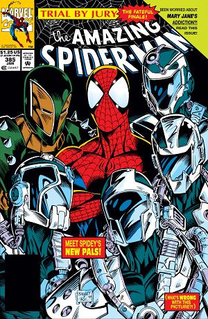 Amazing Spider-Man #385  cover