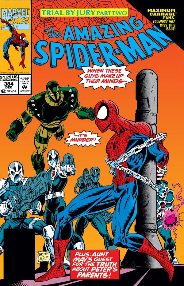 Amazing Spider-Man #384  cover