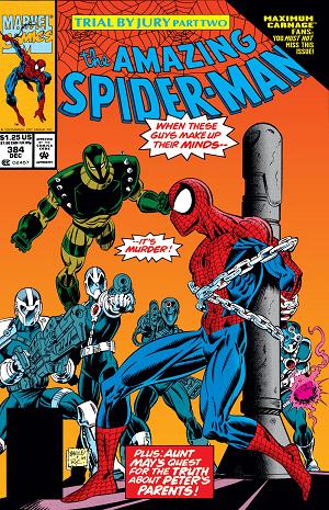Amazing Spider-Man #384  cover