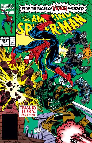 Amazing Spider-Man #383  cover