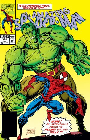 Amazing Spider-Man #382  cover