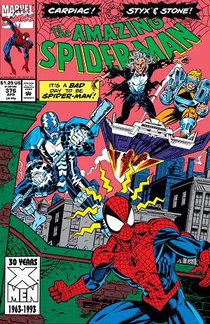 Amazing Spider-Man #376 cover