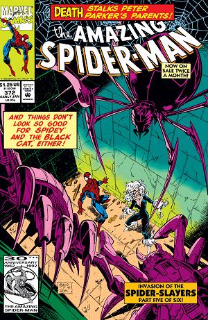 Amazing Spider-Man #372 cover