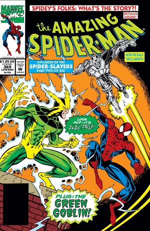 Amazing Spider-Man #369  cover