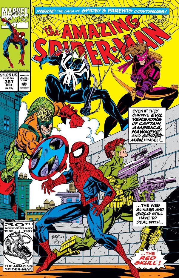 Amazing Spider-Man #367  cover