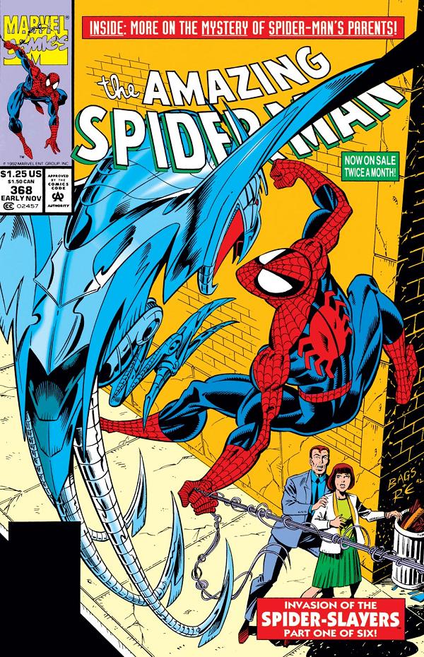 Amazing Spider-Man #368 cover