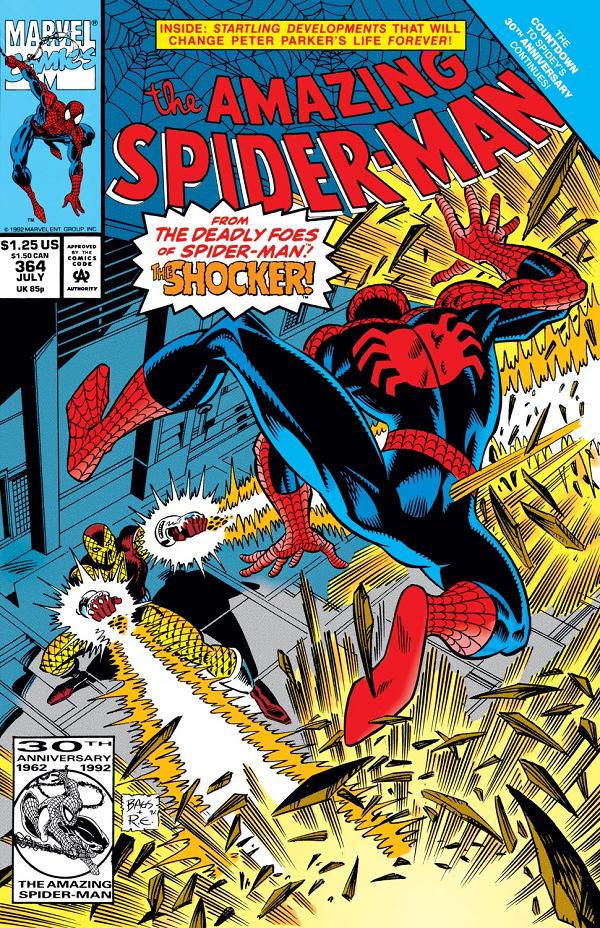 Amazing Spider-Man #364  cover