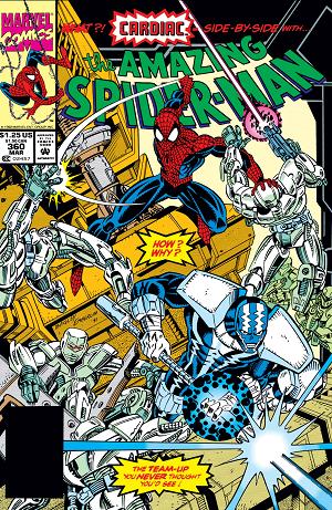 Amazing Spider-Man #360 cover