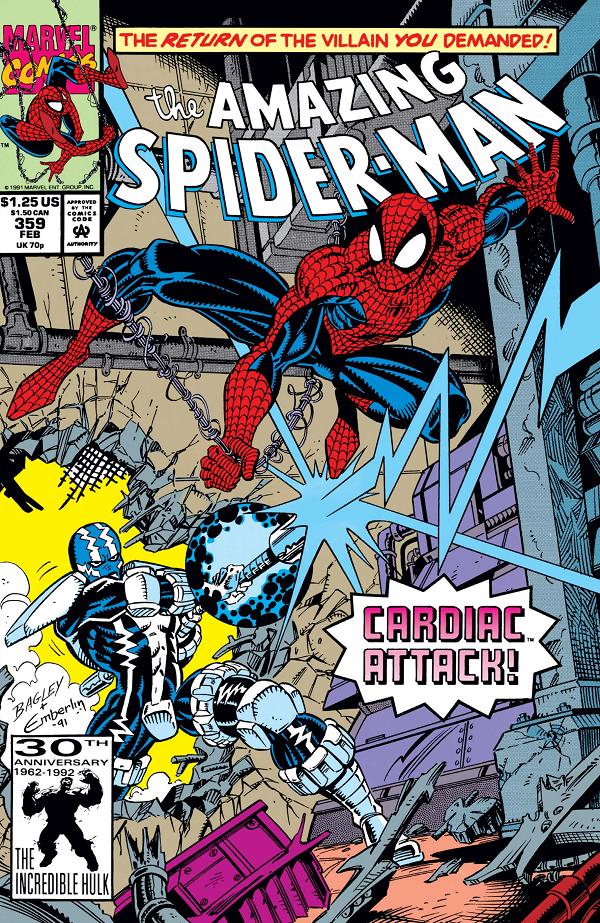 Amazing Spider-Man #359  cover