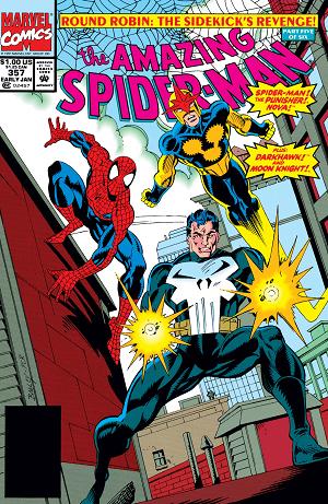 Amazing Spider-Man #357 cover