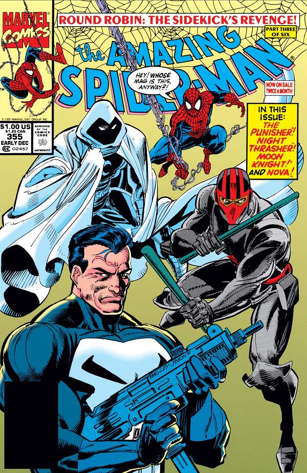 Amazing Spider-Man #355  cover