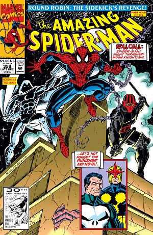 Amazing Spider-Man #356 cover
