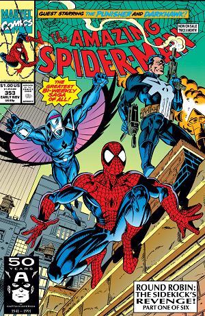Amazing Spider-Man #353 cover