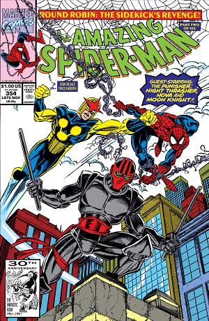 Amazing Spider-Man #354 cover