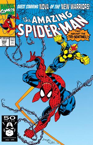 Amazing Spider-Man #352  cover