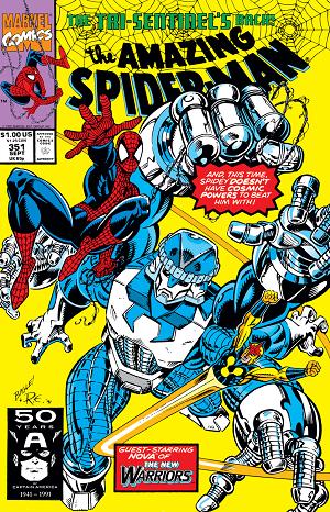 Amazing Spider-Man #351  cover