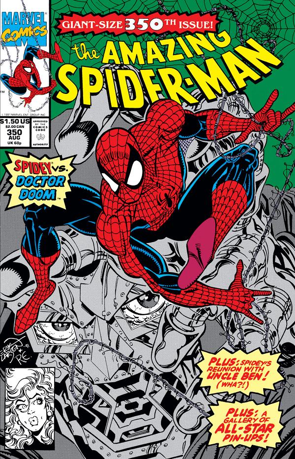 Amazing Spider-Man #350  cover