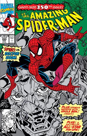 Amazing Spider-Man #350  cover