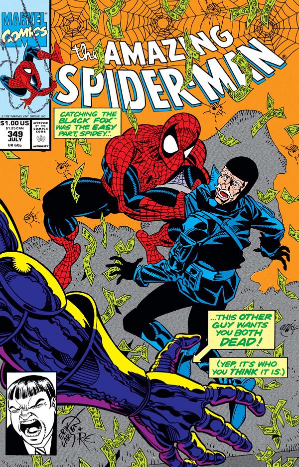 Amazing Spider-Man #349  cover