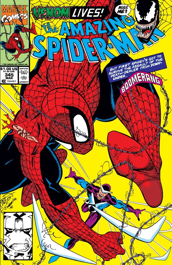 Amazing Spider-Man #345  cover