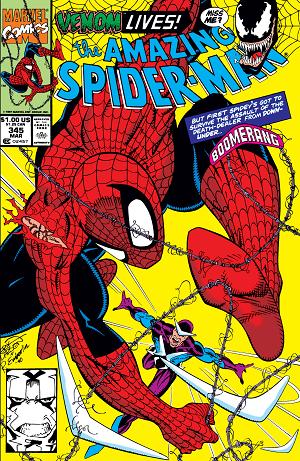 Amazing Spider-Man #345  cover