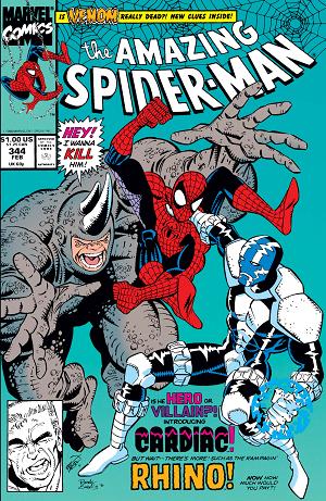 Amazing Spider-Man #344  cover