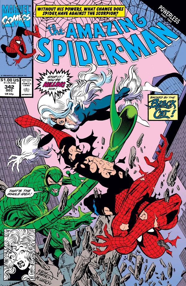 Amazing Spider-Man #342  cover