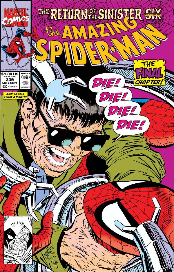 Amazing Spider-Man #339  cover