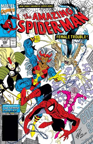 Amazing Spider-Man #340  cover