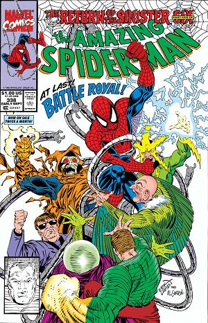 Amazing Spider-Man #338  cover