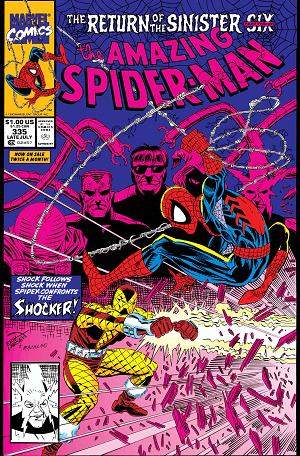 Amazing Spider-Man #335  cover