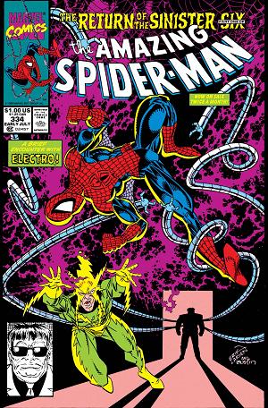 Amazing Spider-Man #334  cover