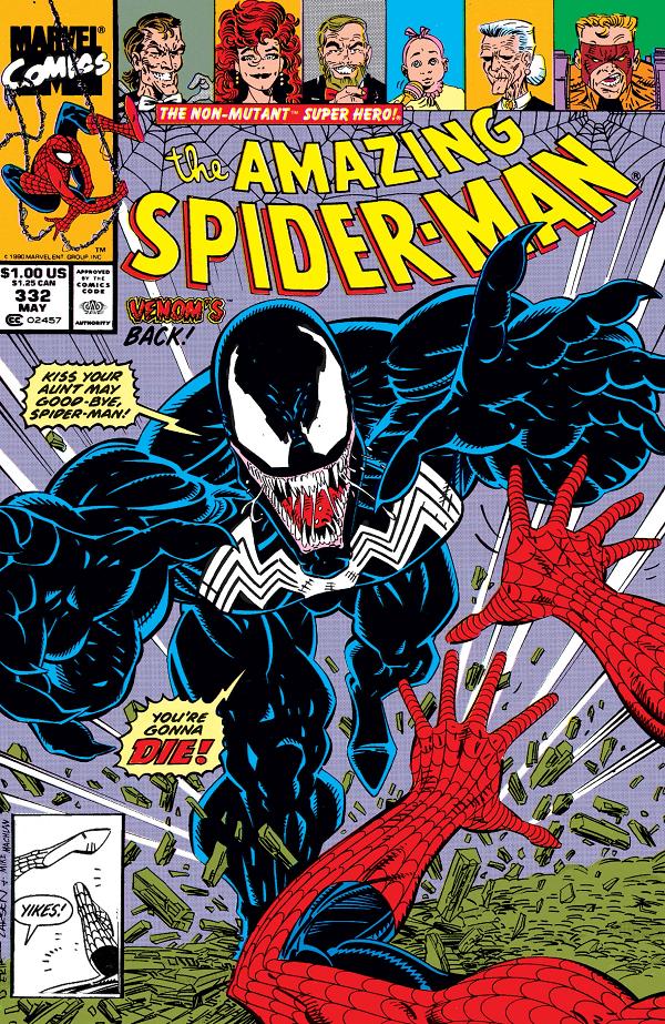 Amazing Spider-Man #332  cover