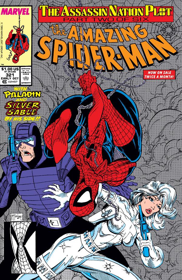 Amazing Spider-Man #321 cover