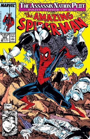 Amazing Spider-Man #322  cover