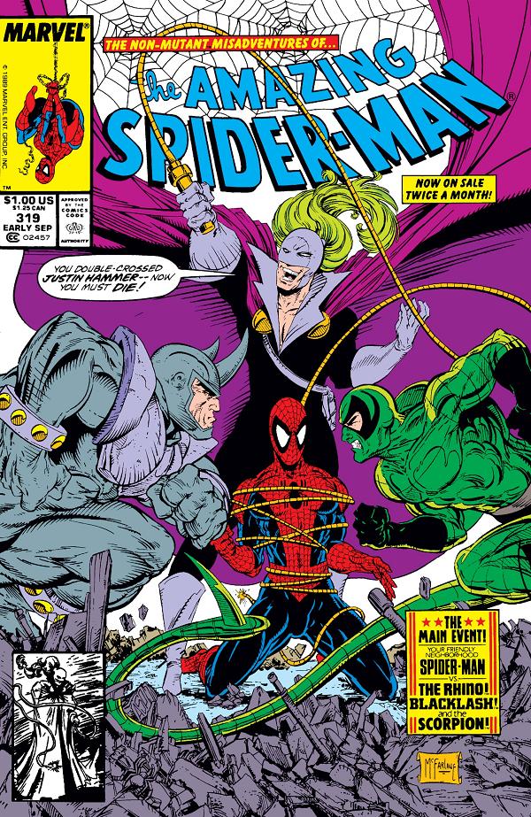 Amazing Spider-Man #319  cover