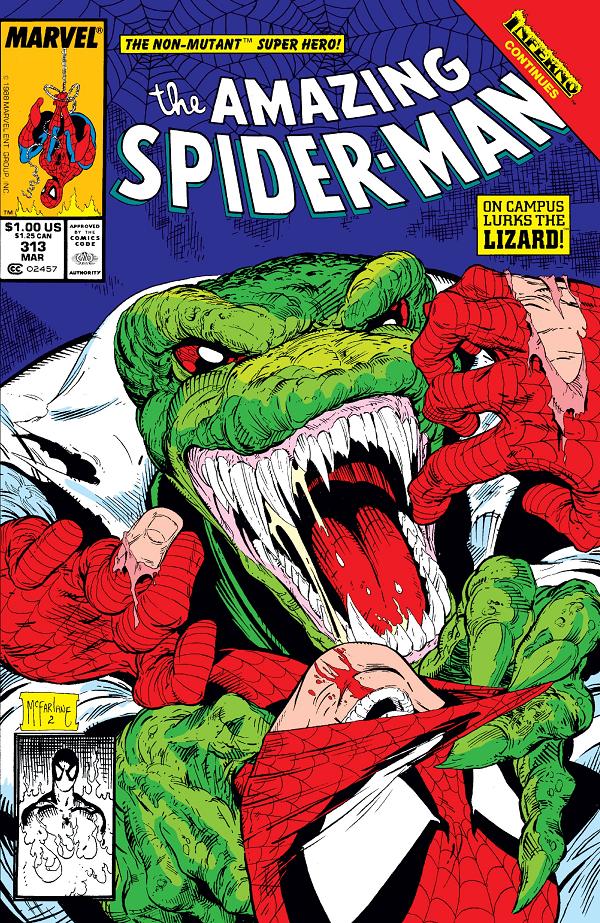 Amazing Spider-Man #313  cover