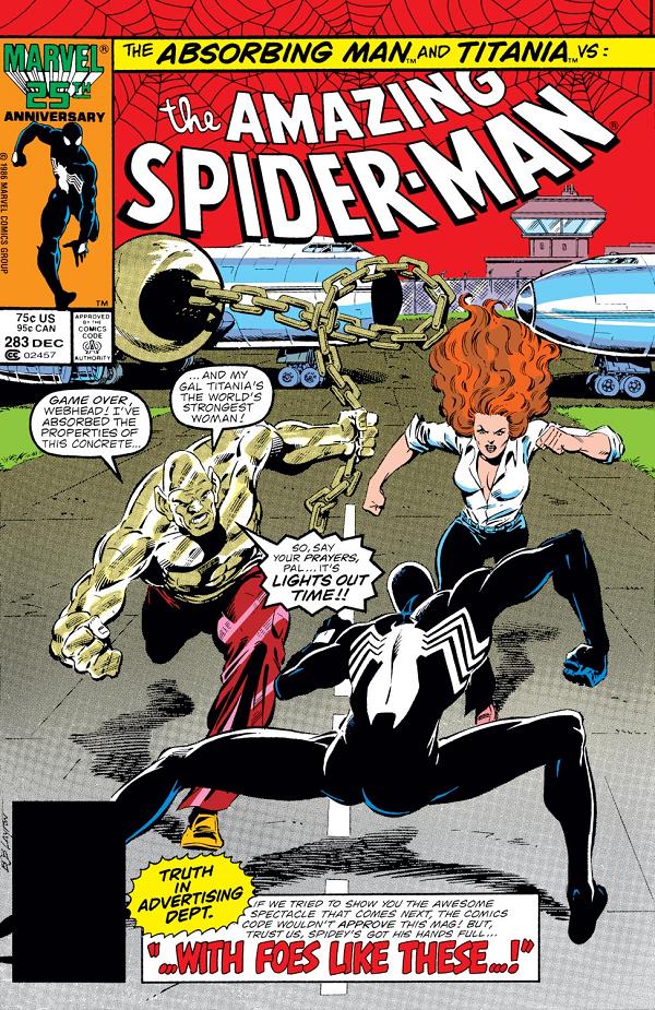 Amazing Spider-Man #283  cover