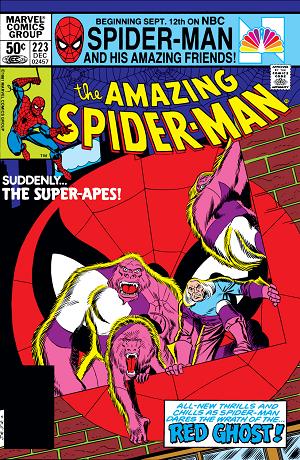 Amazing Spider-Man #223  cover
