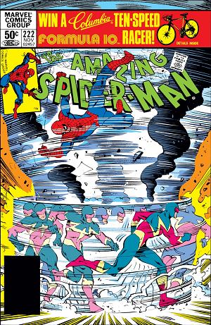 Amazing Spider-Man #222 cover