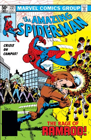 Amazing Spider-Man #221 cover