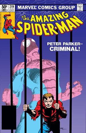 Amazing Spider-Man #219 cover