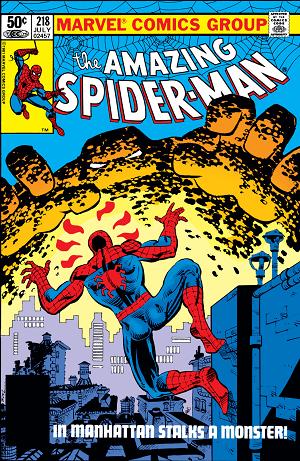Amazing Spider-Man #218  cover