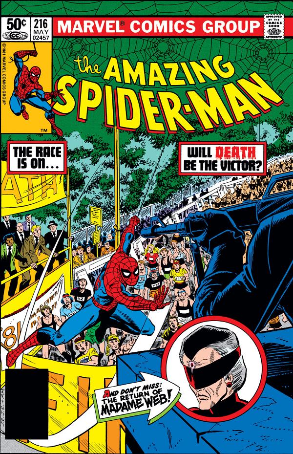 Amazing Spider-Man #216  cover