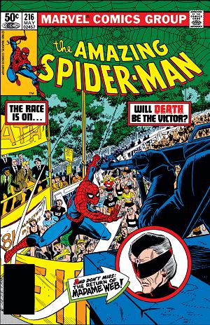 Amazing Spider-Man #216  cover