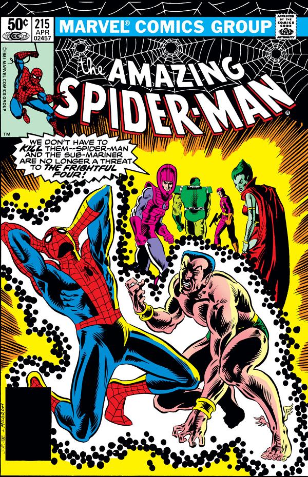 Amazing Spider-Man #215  cover