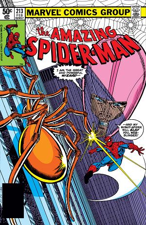 Amazing Spider-Man #213  cover