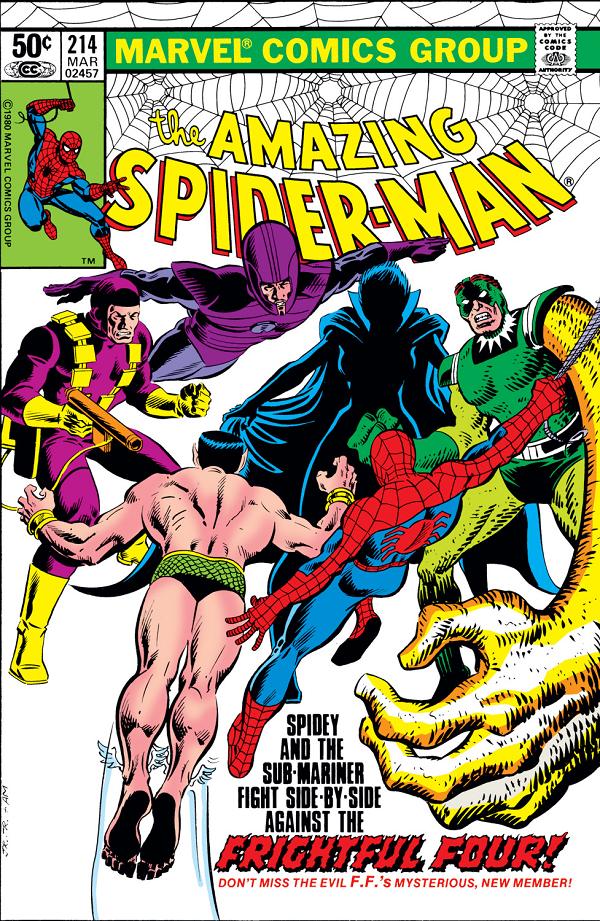 Amazing Spider-Man #214  cover