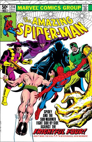 Amazing Spider-Man #214  cover