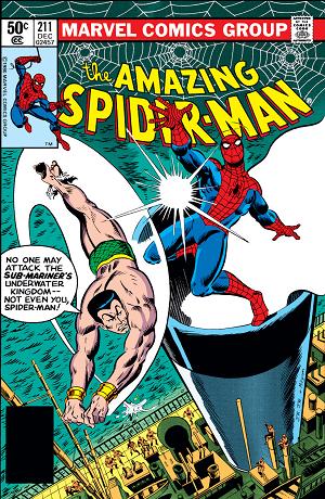 Amazing Spider-Man #211  cover